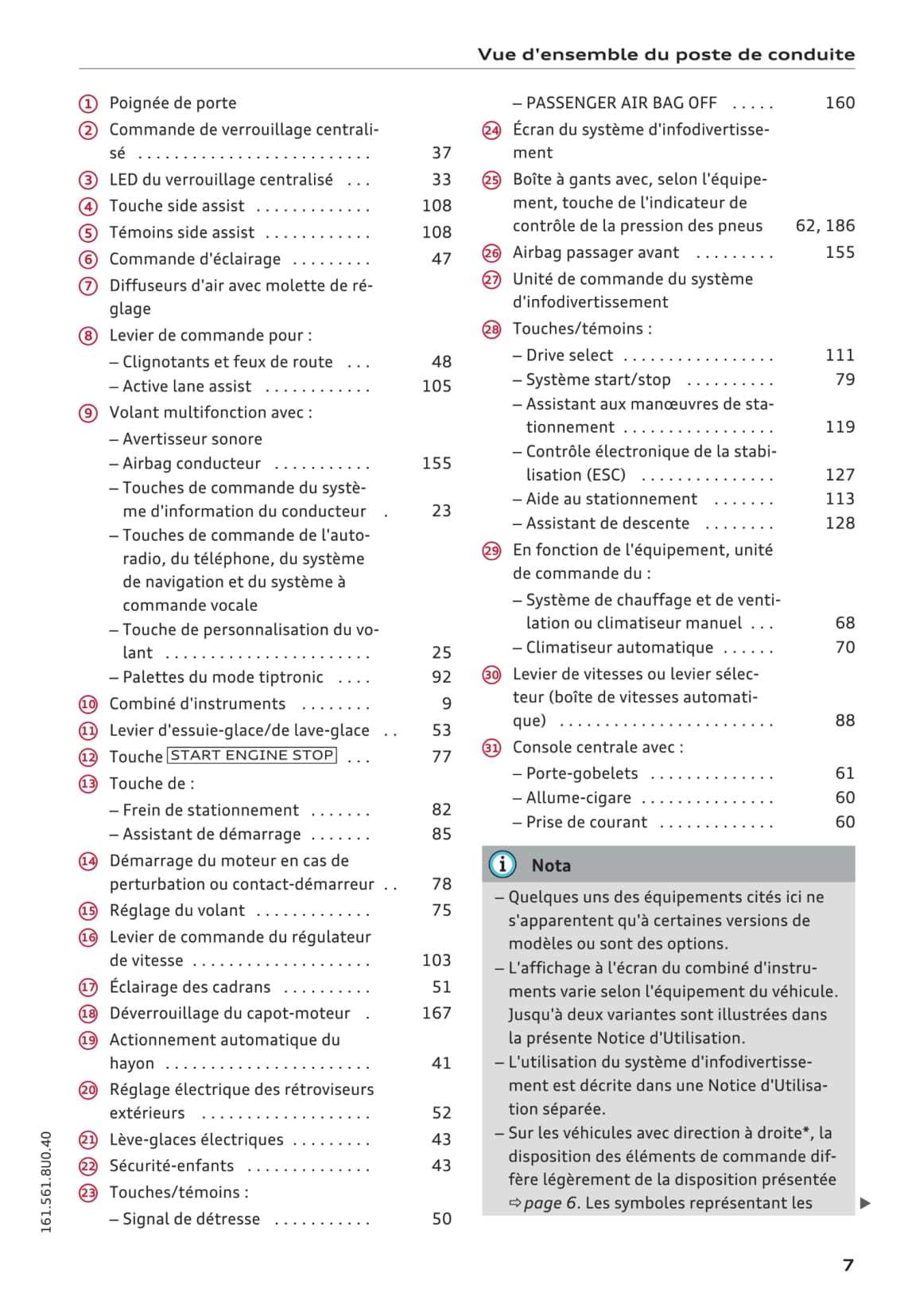 audi q3 manuel dutilisation francais