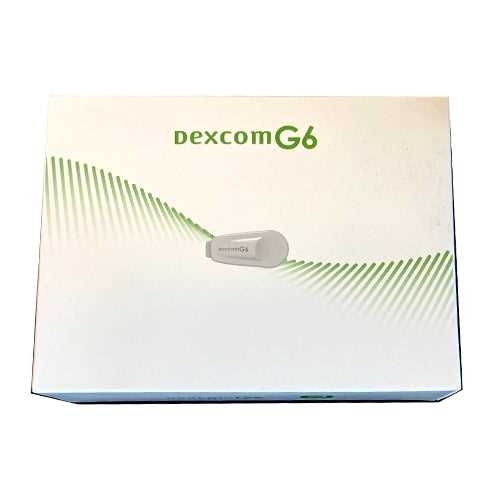 dexcom g6 manuel dutilisation