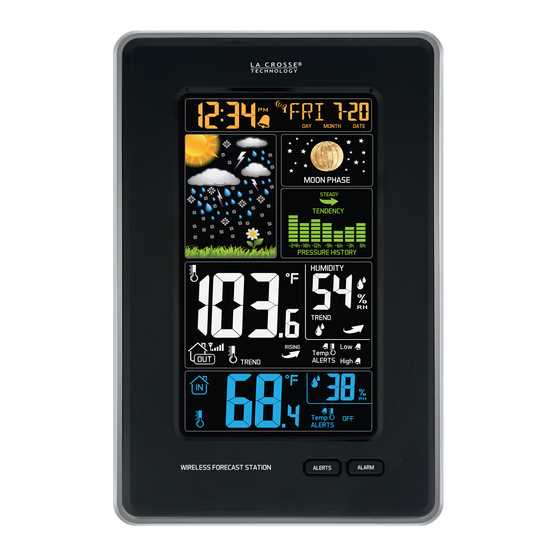 manuel d utilisation de la station météo wd 2000