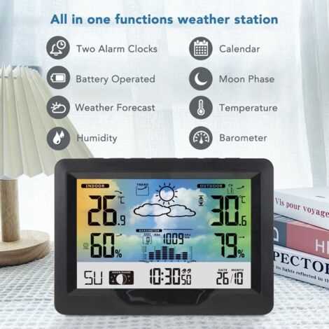 manuel d utilisation de la station météo wd 2000