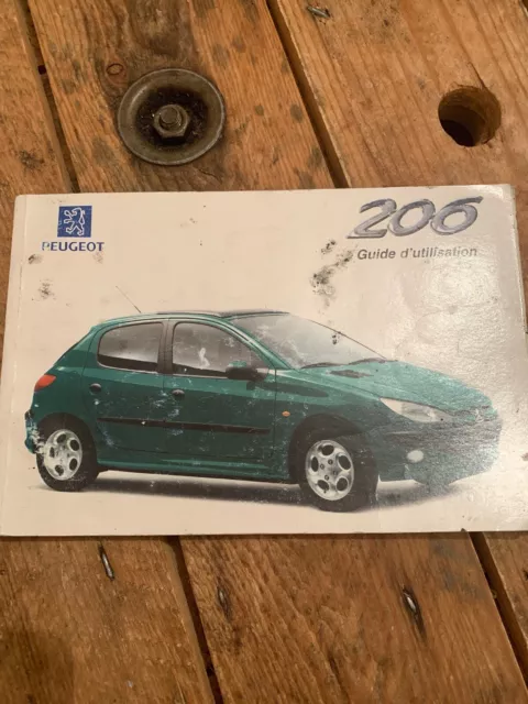 manuel dutilisation peugeot 206