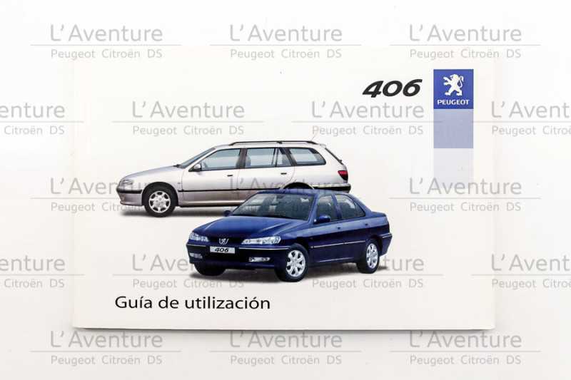manuel dutilisation peugeot 406