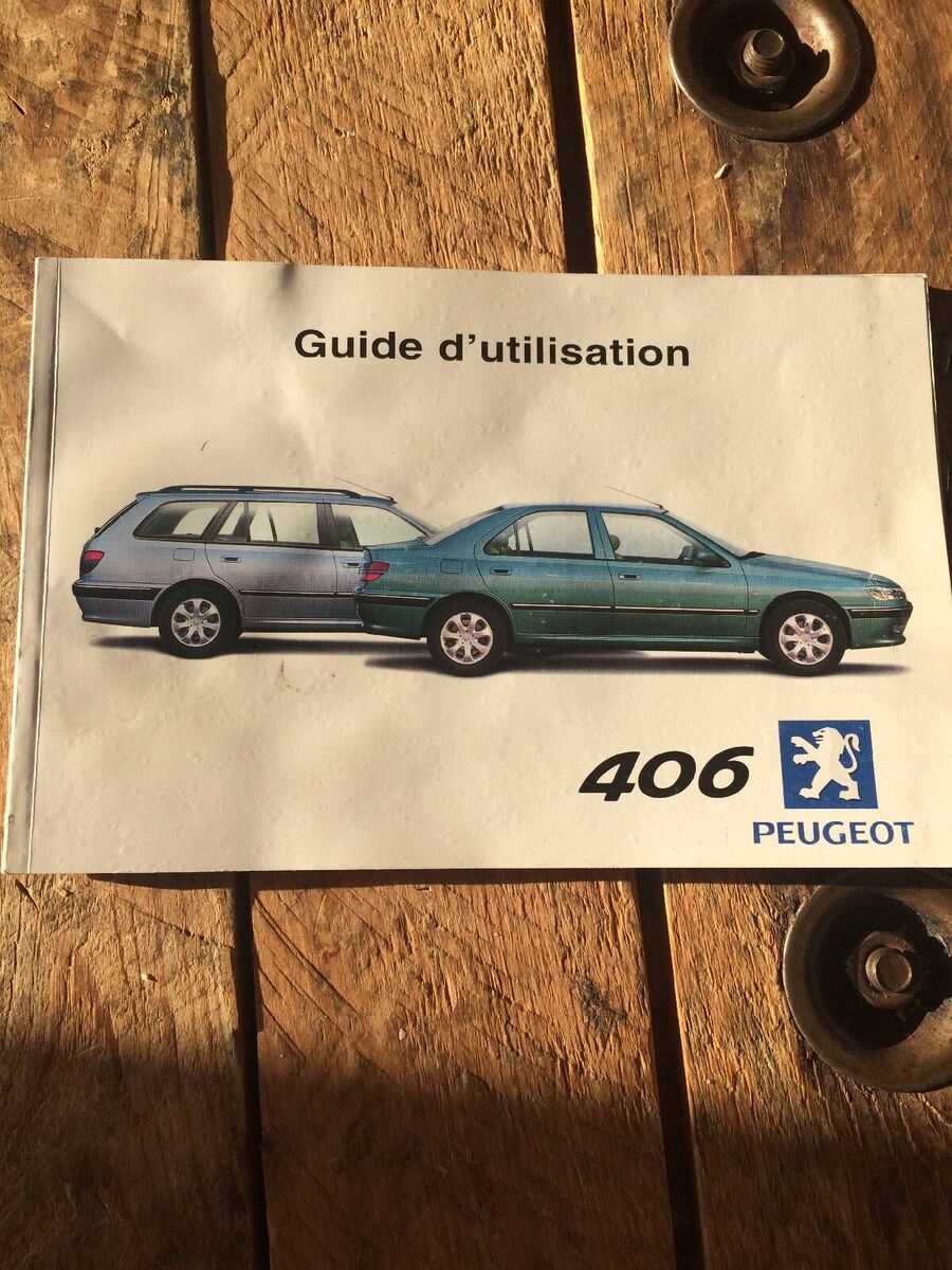 manuel dutilisation peugeot 406