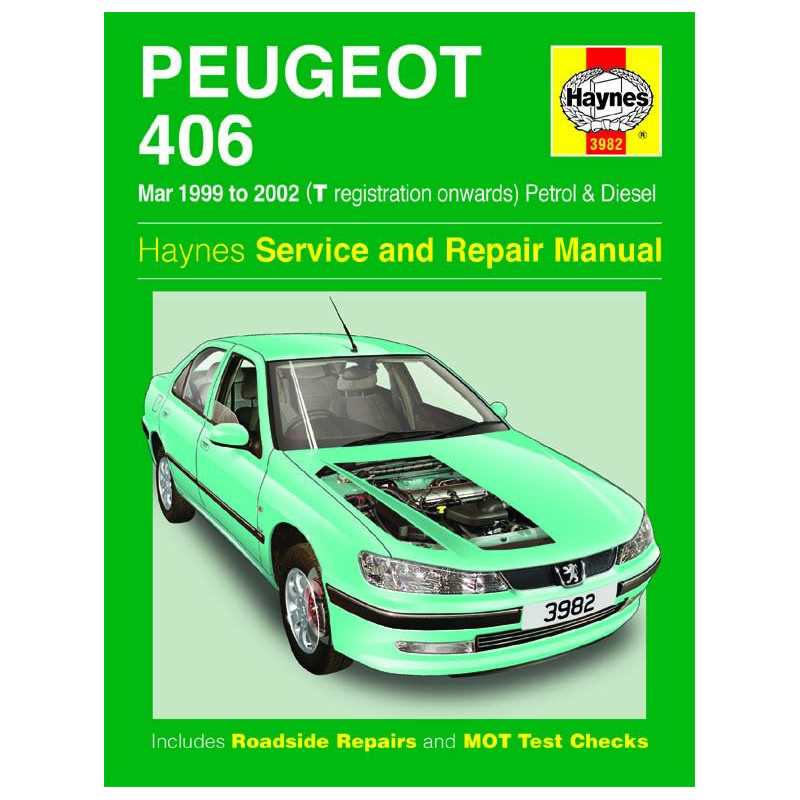 manuel dutilisation peugeot 406