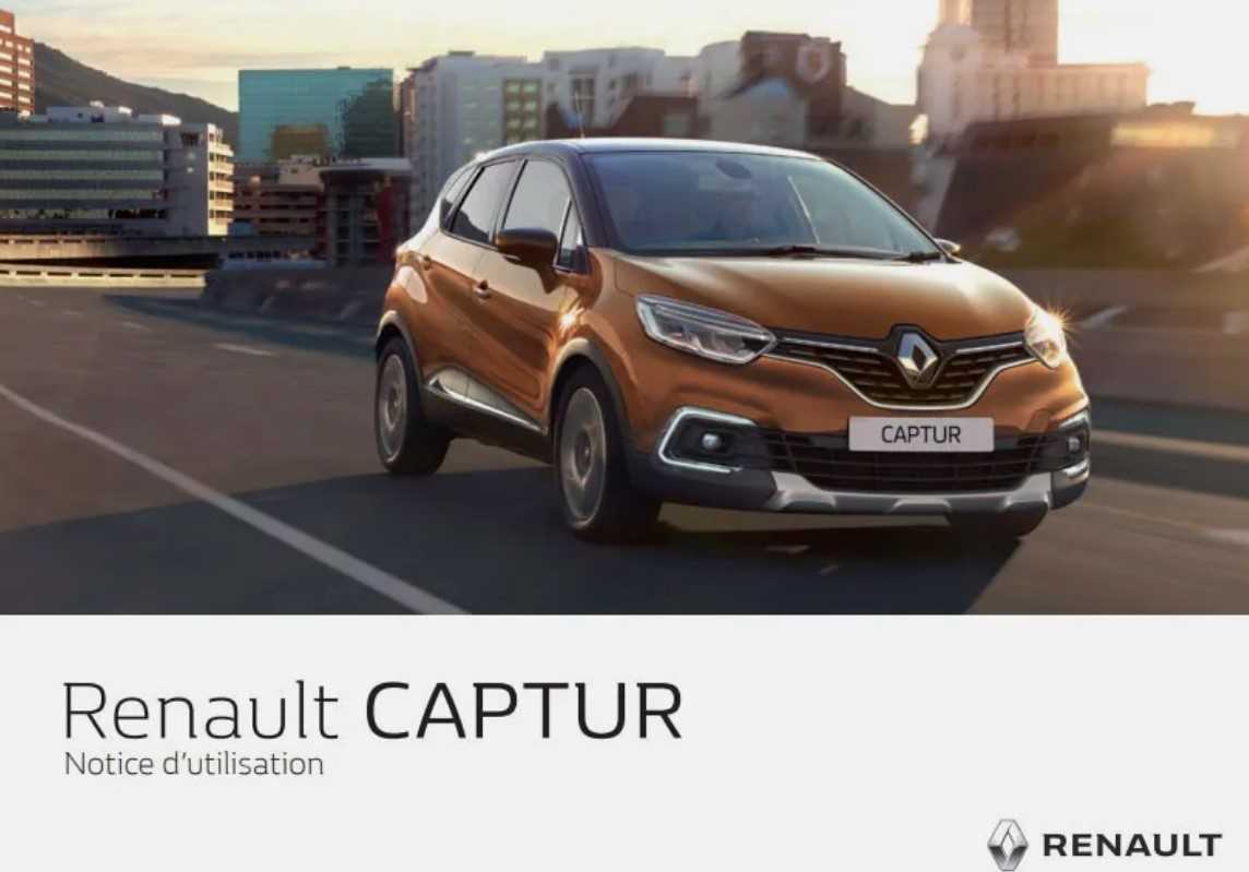 manuel dutilisation renault captur 2019