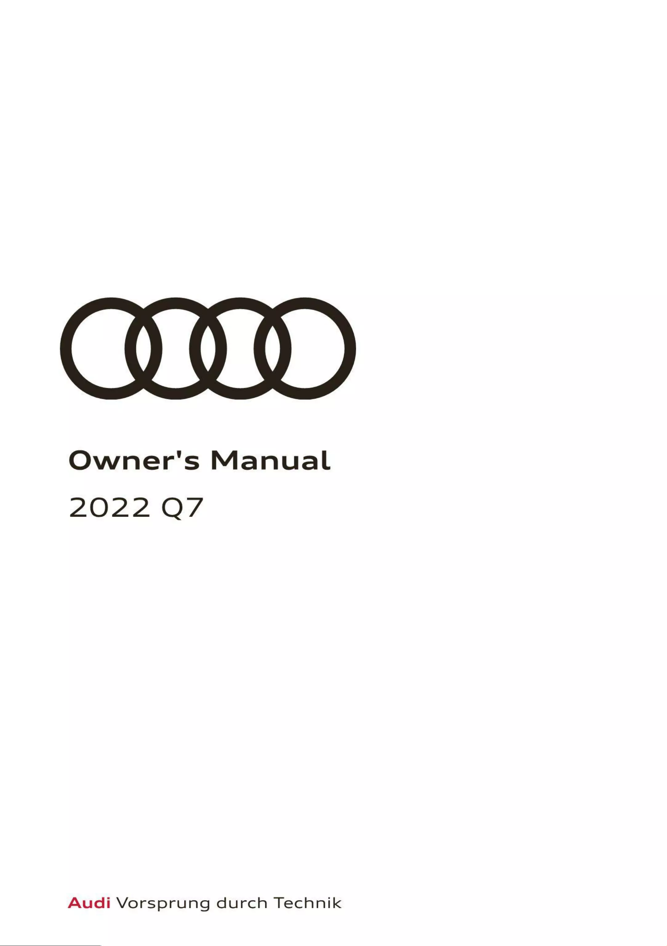 manuel utilisation audi q7 francais