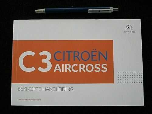 manuel utilisation c3 aircross