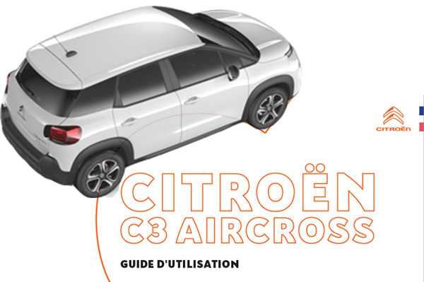 manuel utilisation c3 aircross