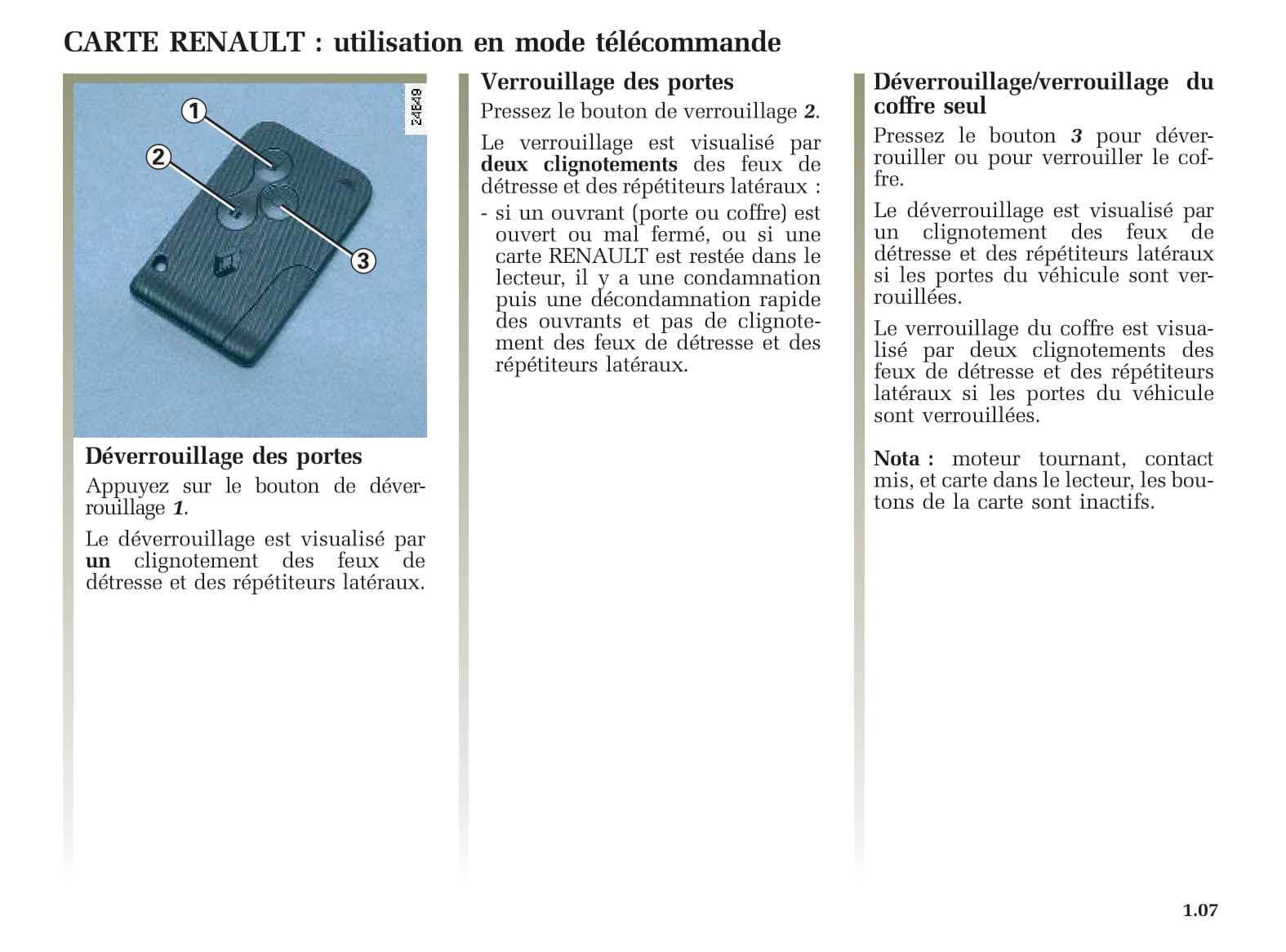 manuel utilisation clio 2