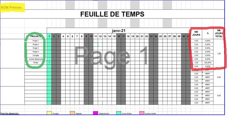 manuel utilisation excel