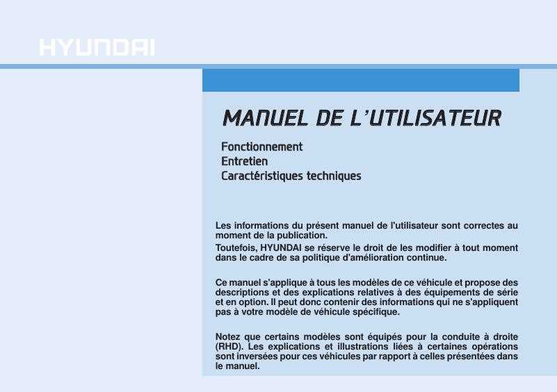 manuel utilisation hyundai tucson 2016