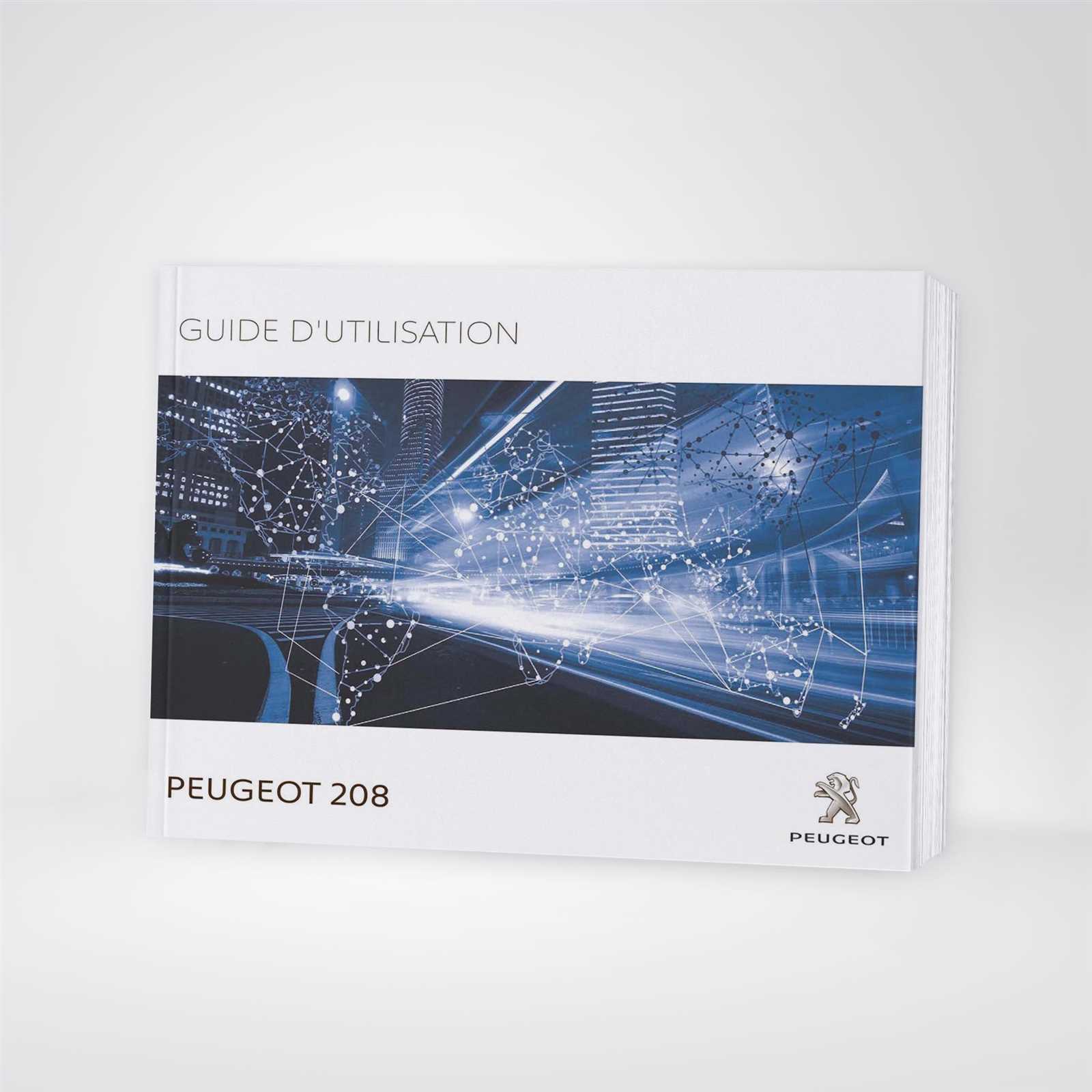 manuel utilisation nouvelle peugeot 208