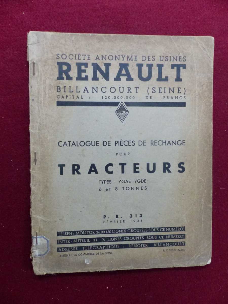 manuel utilisation tracteur renault 651