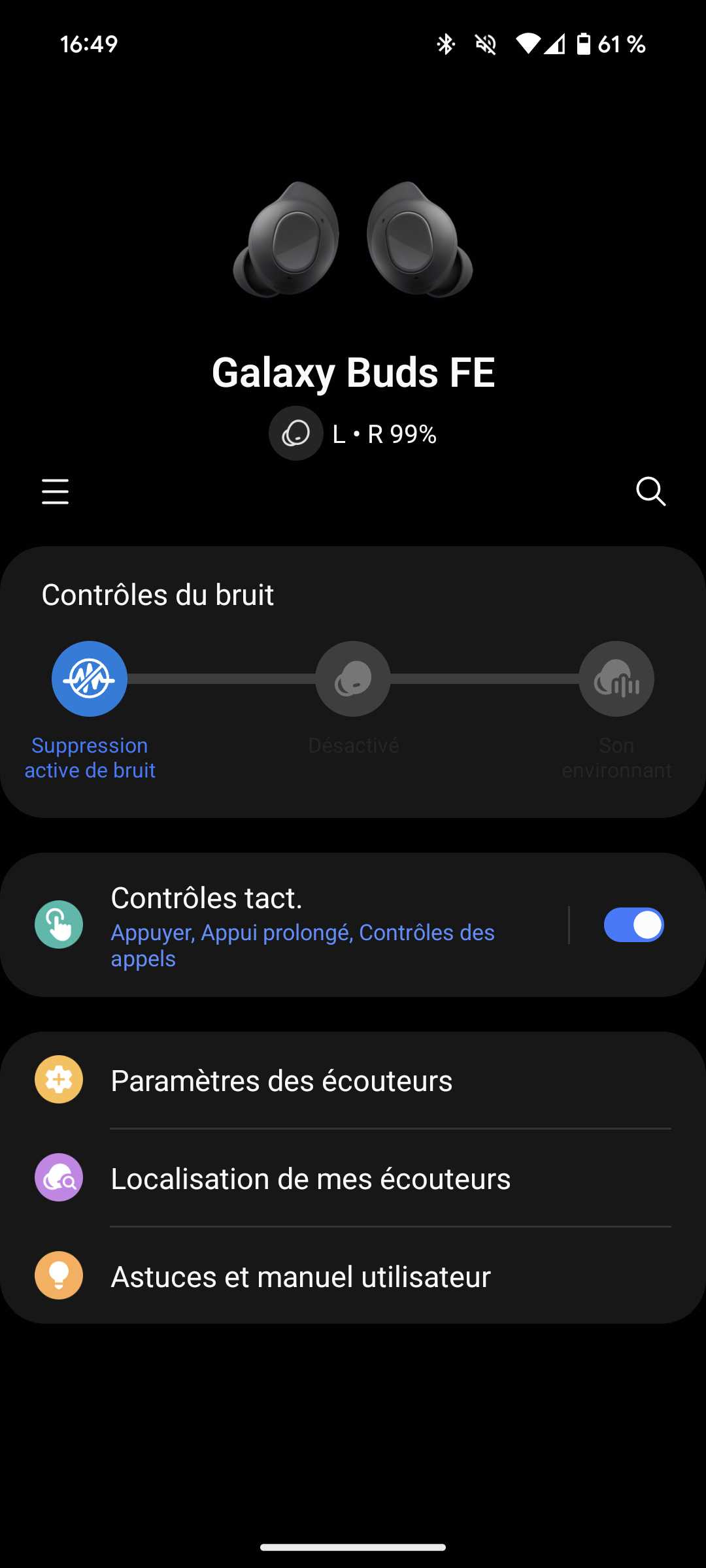 samsung galaxy buds manuel dutilisation