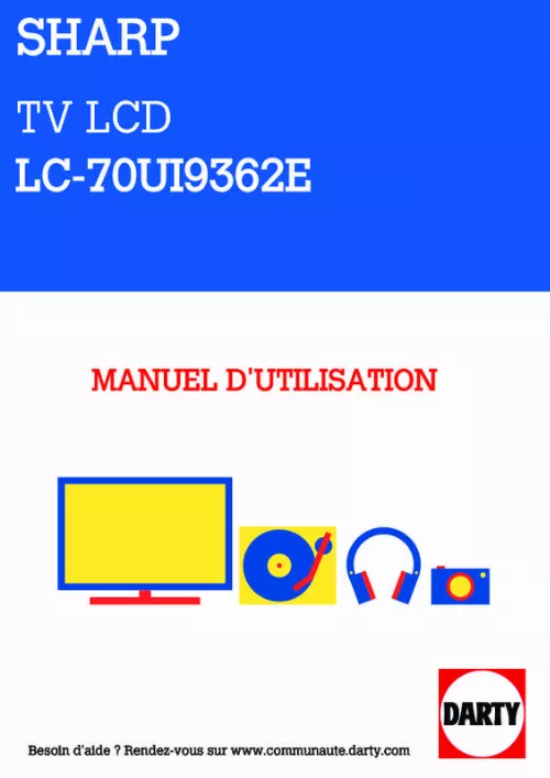 sharp manuel dutilisation