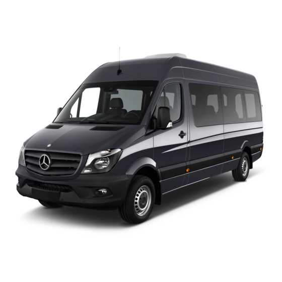 manuel dutilisation mercedes sprinter