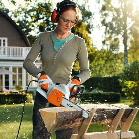manuel utilisation tronconneuse stihl