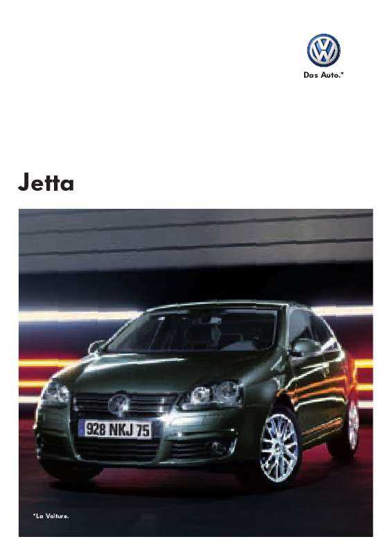 manuel dutilisation volkswagen jetta