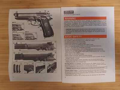 manuel dutilisation beretta 92fs