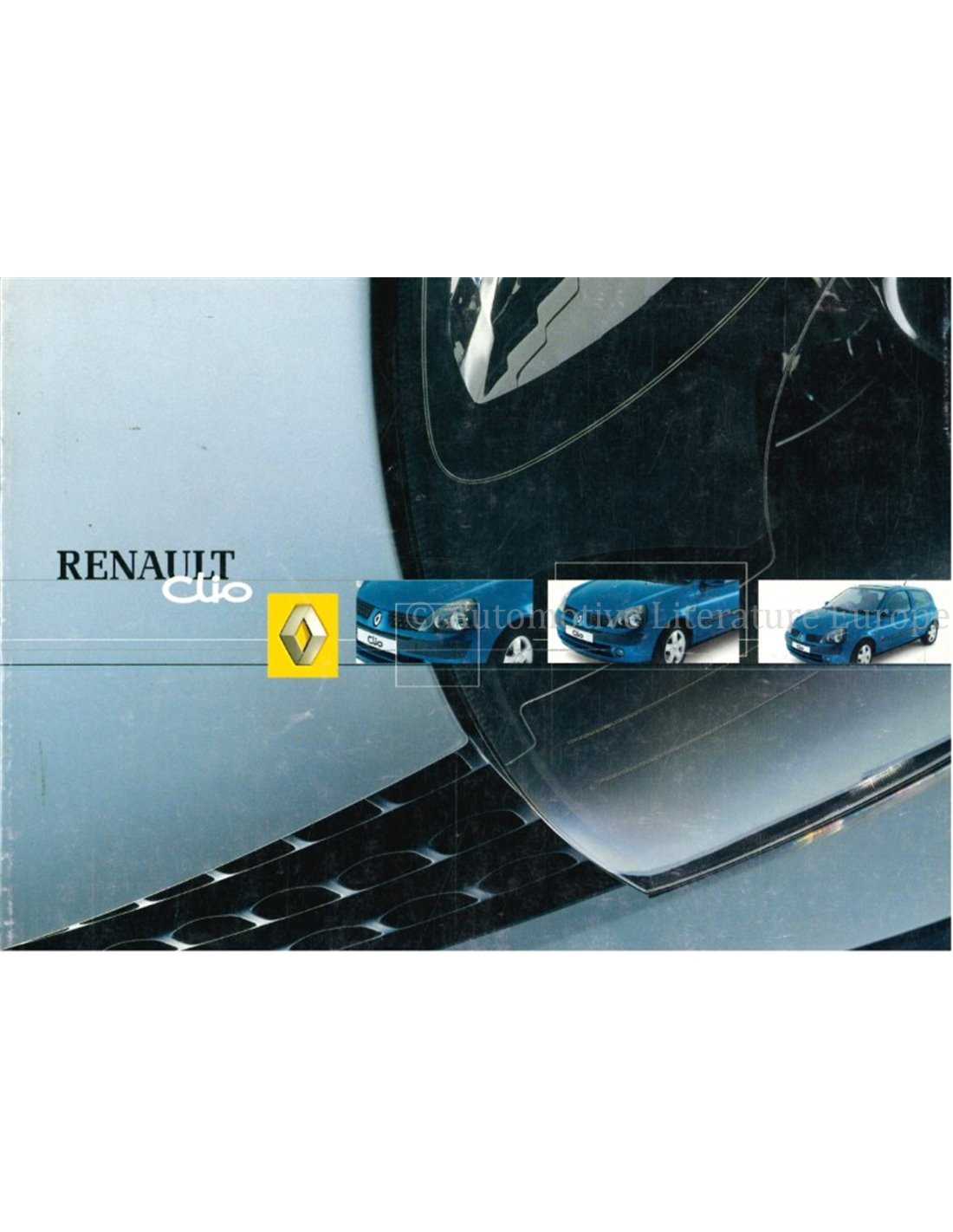 manuel utilisation clio 2