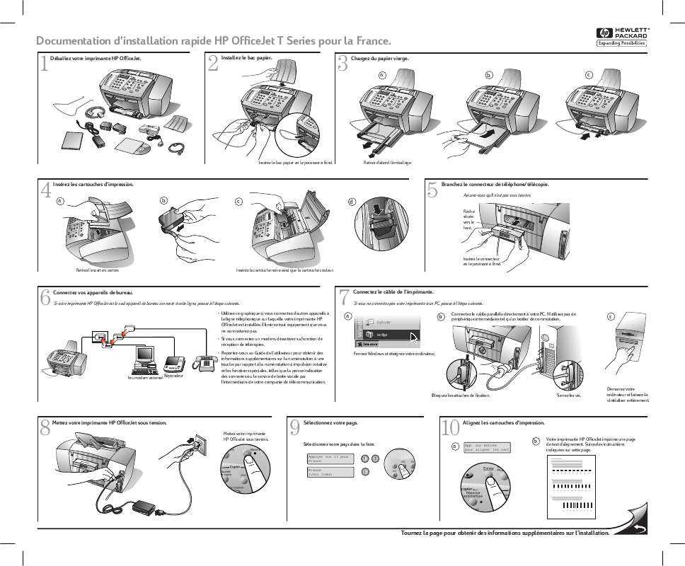 hp manuel dutilisation