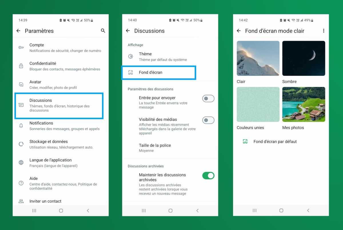whatsapp manuel dutilisation