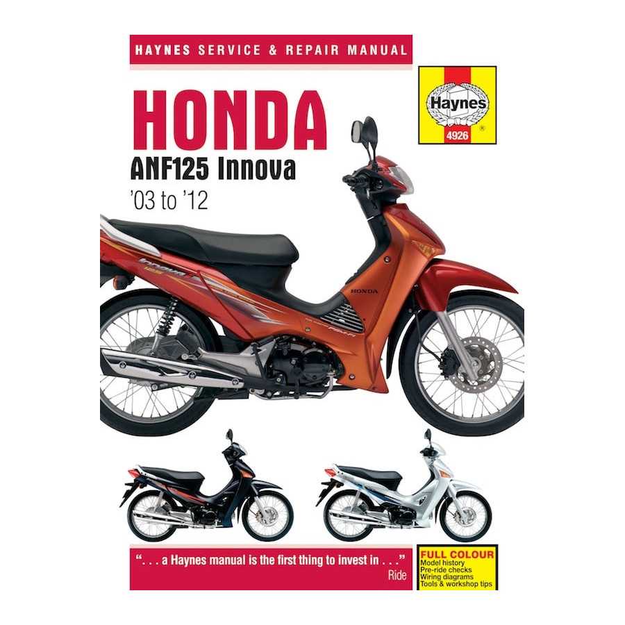 honda manuel utilisateur moto