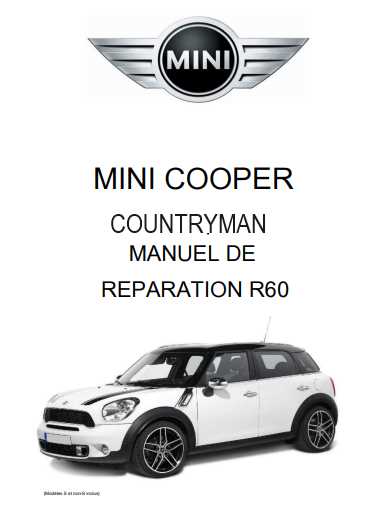 manuel d utilisation mini countryman