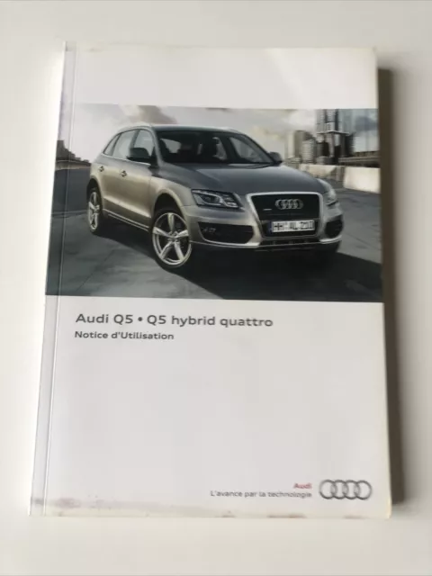 manuel dutilisation audi sq5 en français