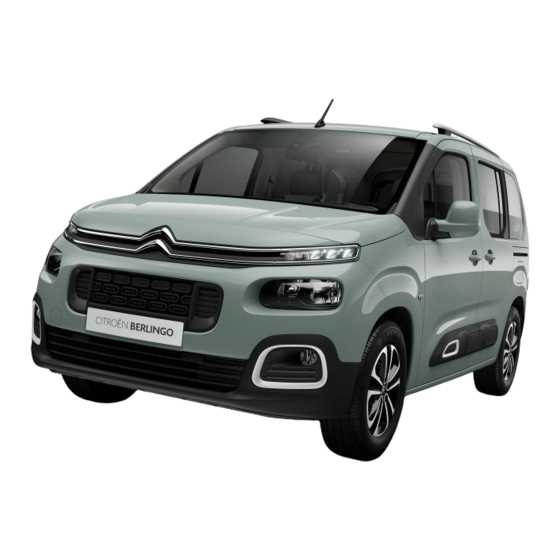 manuel dutilisation citroen berlingo 2019