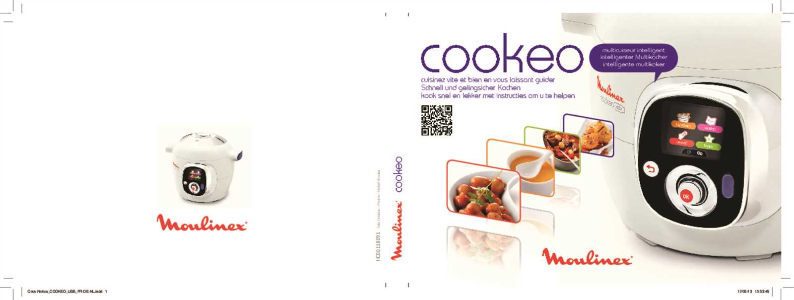manuel dutilisation cookeo moulinex