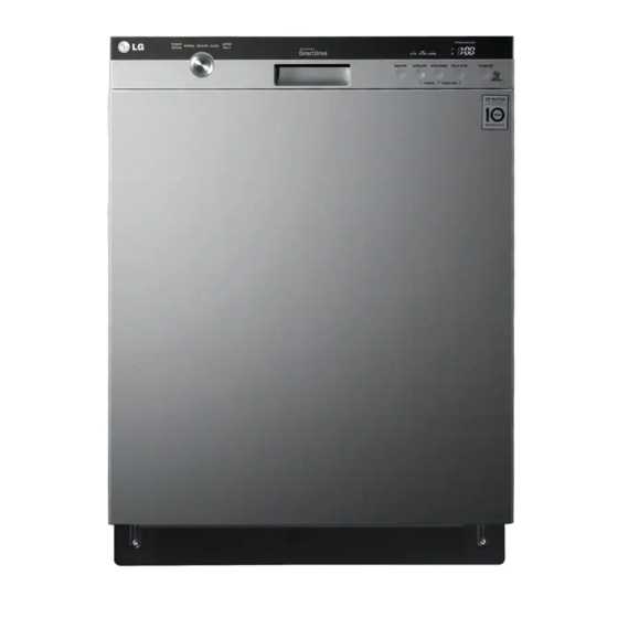 manuel dutilisation lave vaisselle lg inverter direct drive
