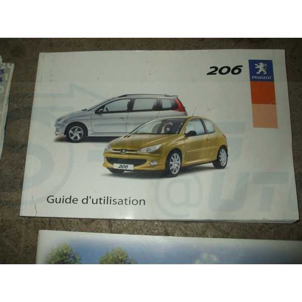 manuel dutilisation peugeot 206