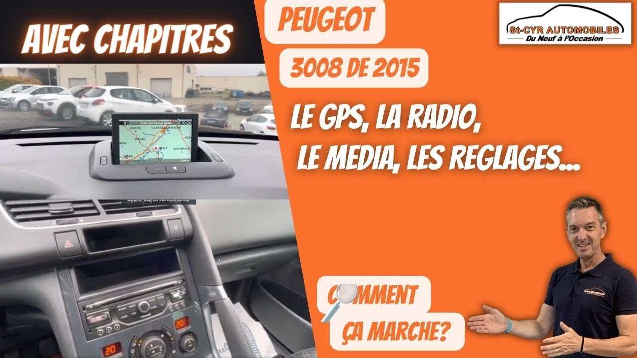 manuel dutilisation peugeot 3008 2015