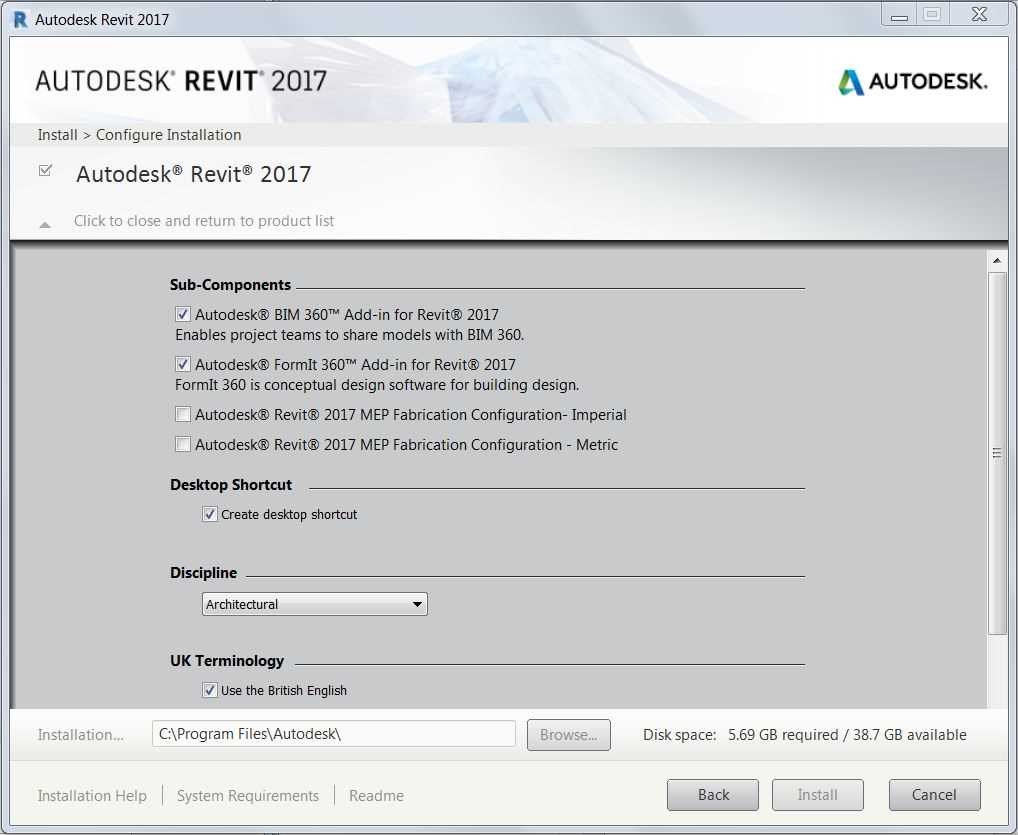 manuel dutilisation revit 2017