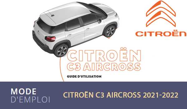 manuel utilisation c3 aircross