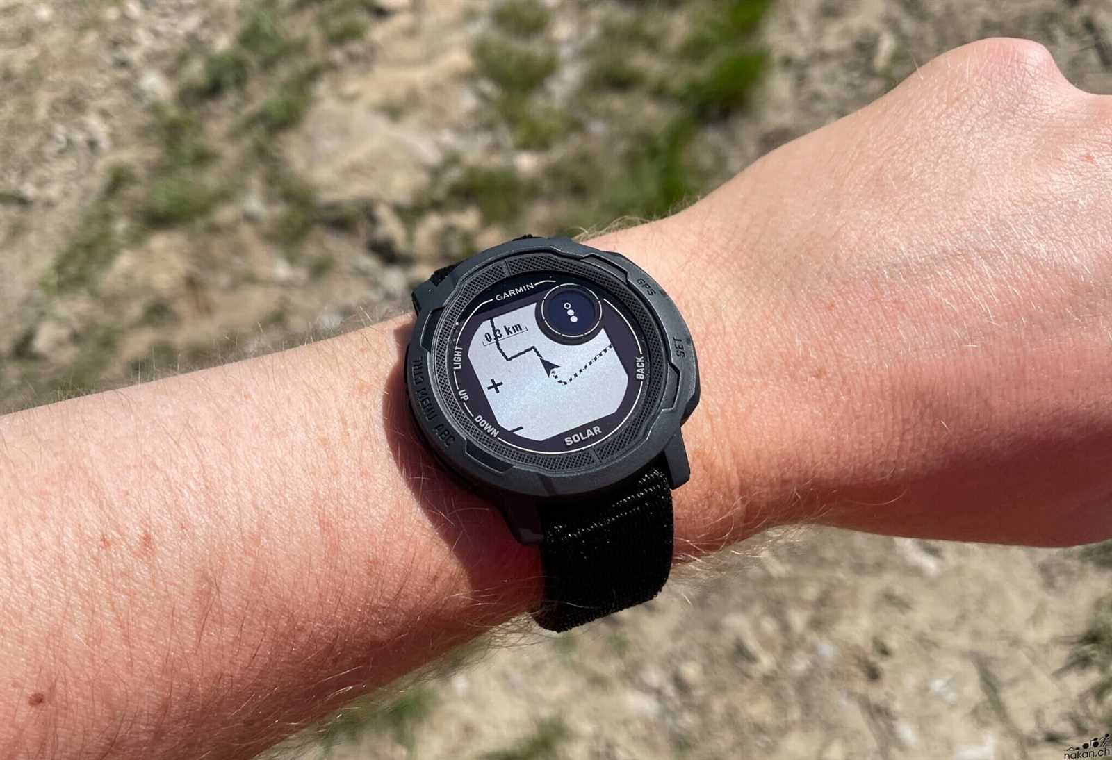 manuel utilisation garmin instinct