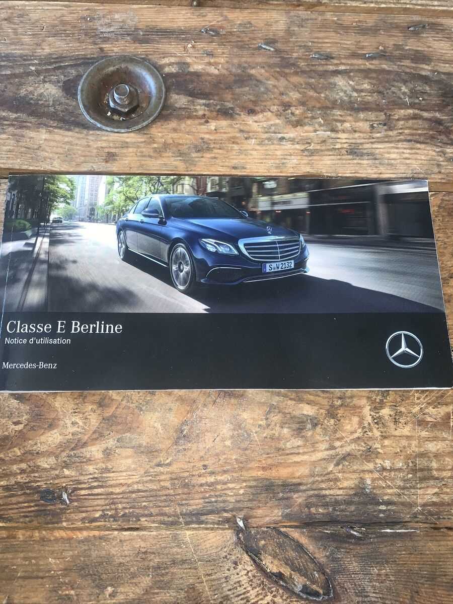 manuel dutilisation mercedes classe a 2019