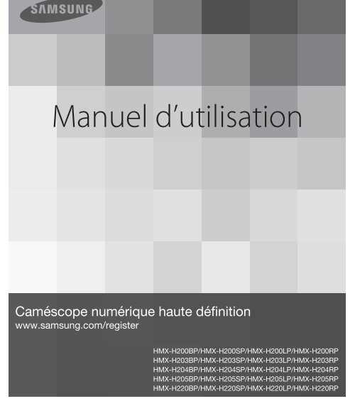 manuel dutilisation four samsung