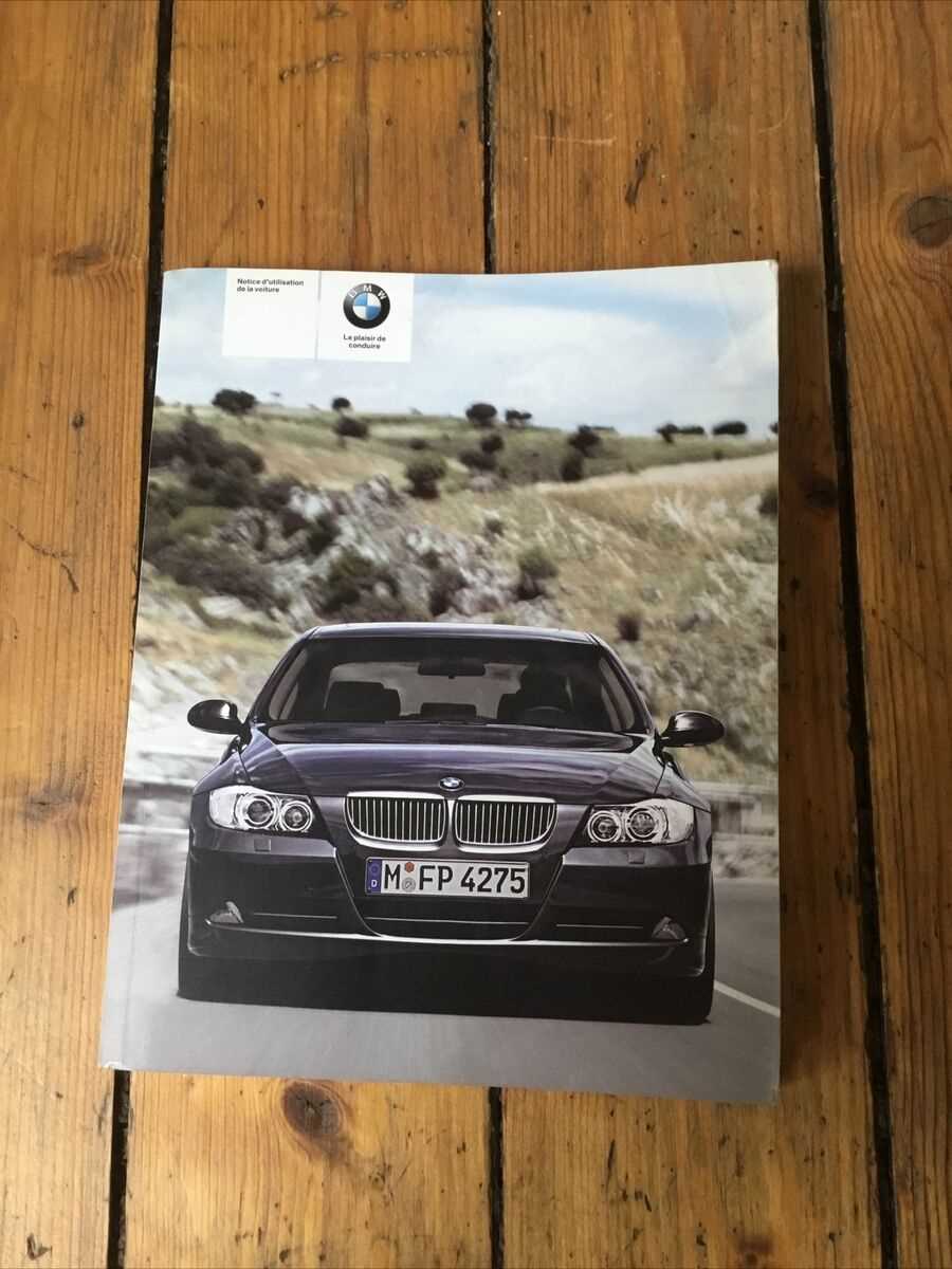 manuel dutilisation bmw série 3 en français