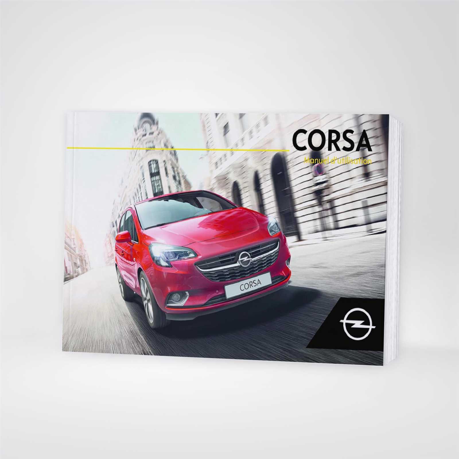 opel corsa manuel dutilisation