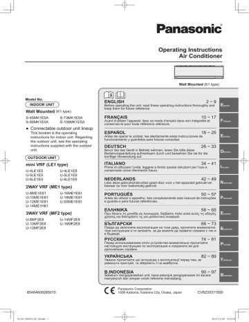 panasonic manuel utilisation