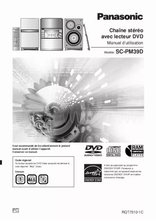 panasonic manuel utilisation
