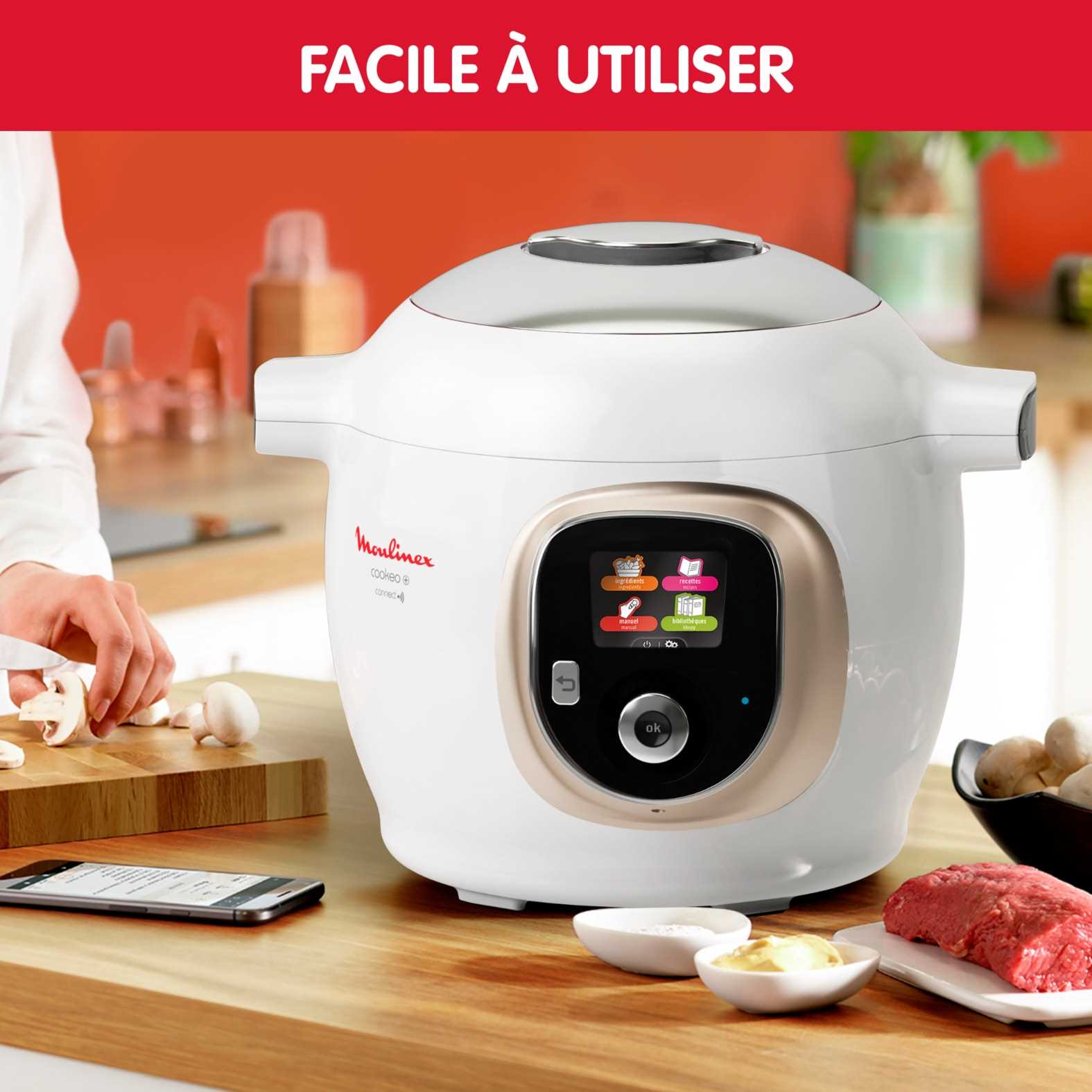 utilisation cookeo en manuel