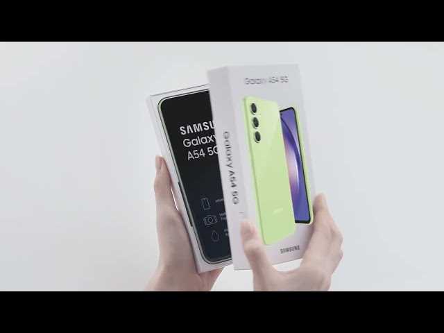 samsung a54 manuel dutilisation