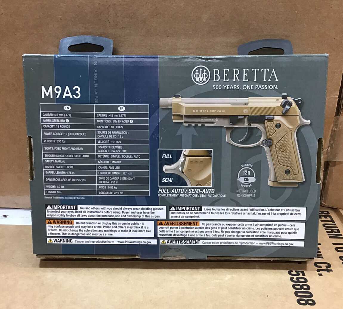 manuel dutilisation beretta 92fs