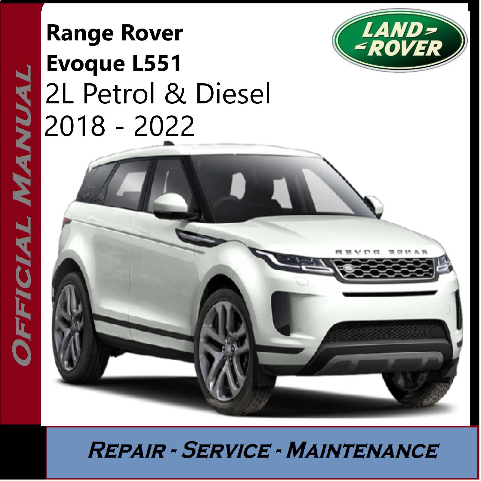 manuel dutilisation range rover evoque 2020