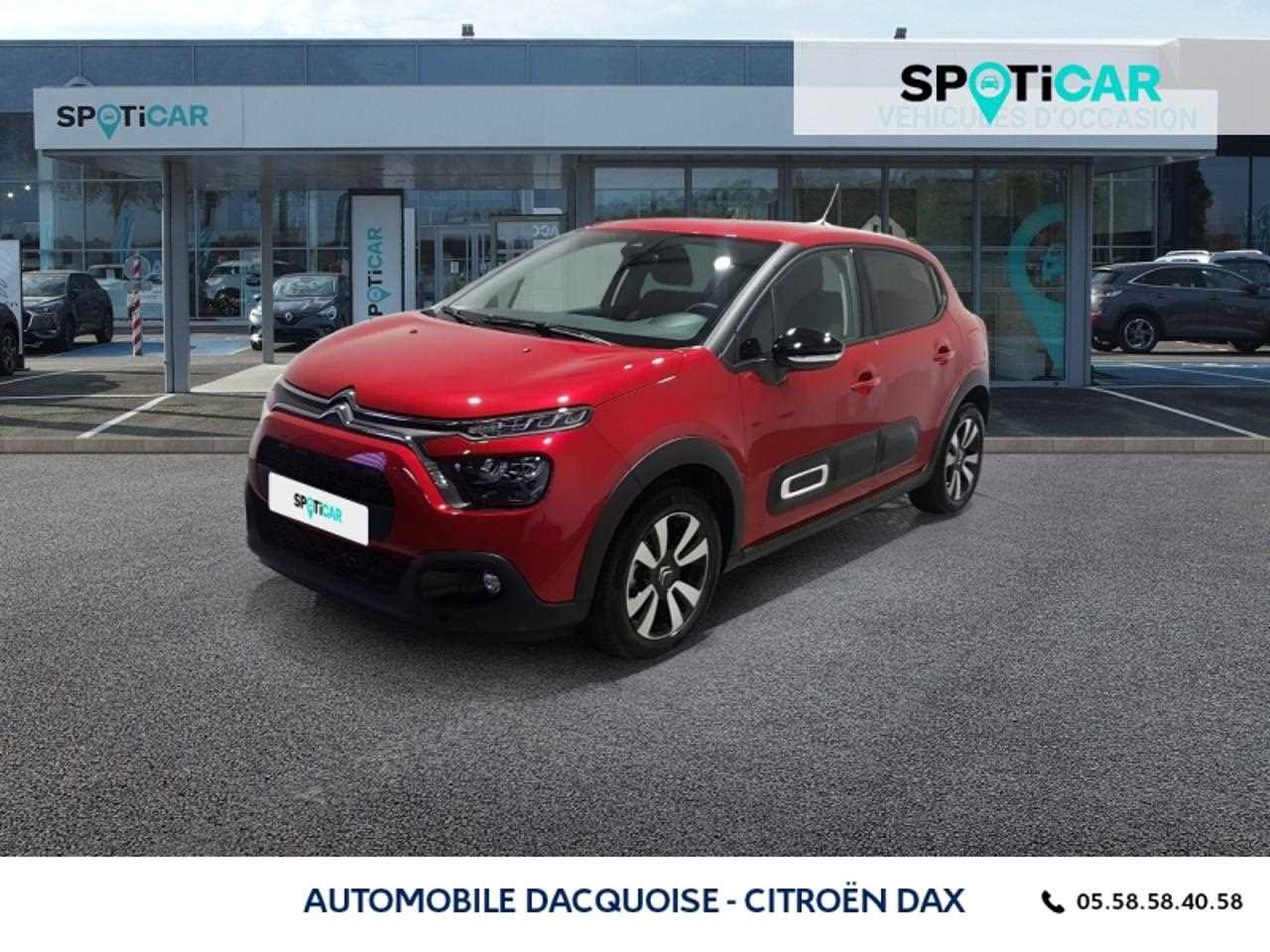 manuel utilisation citroën c3 puretech 83