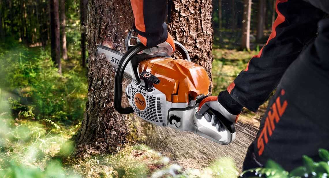 manuel utilisation tronconneuse stihl