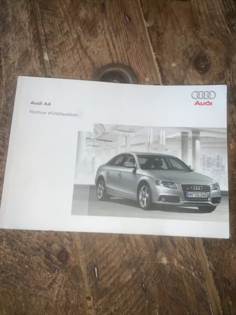 manuel utilisation audi